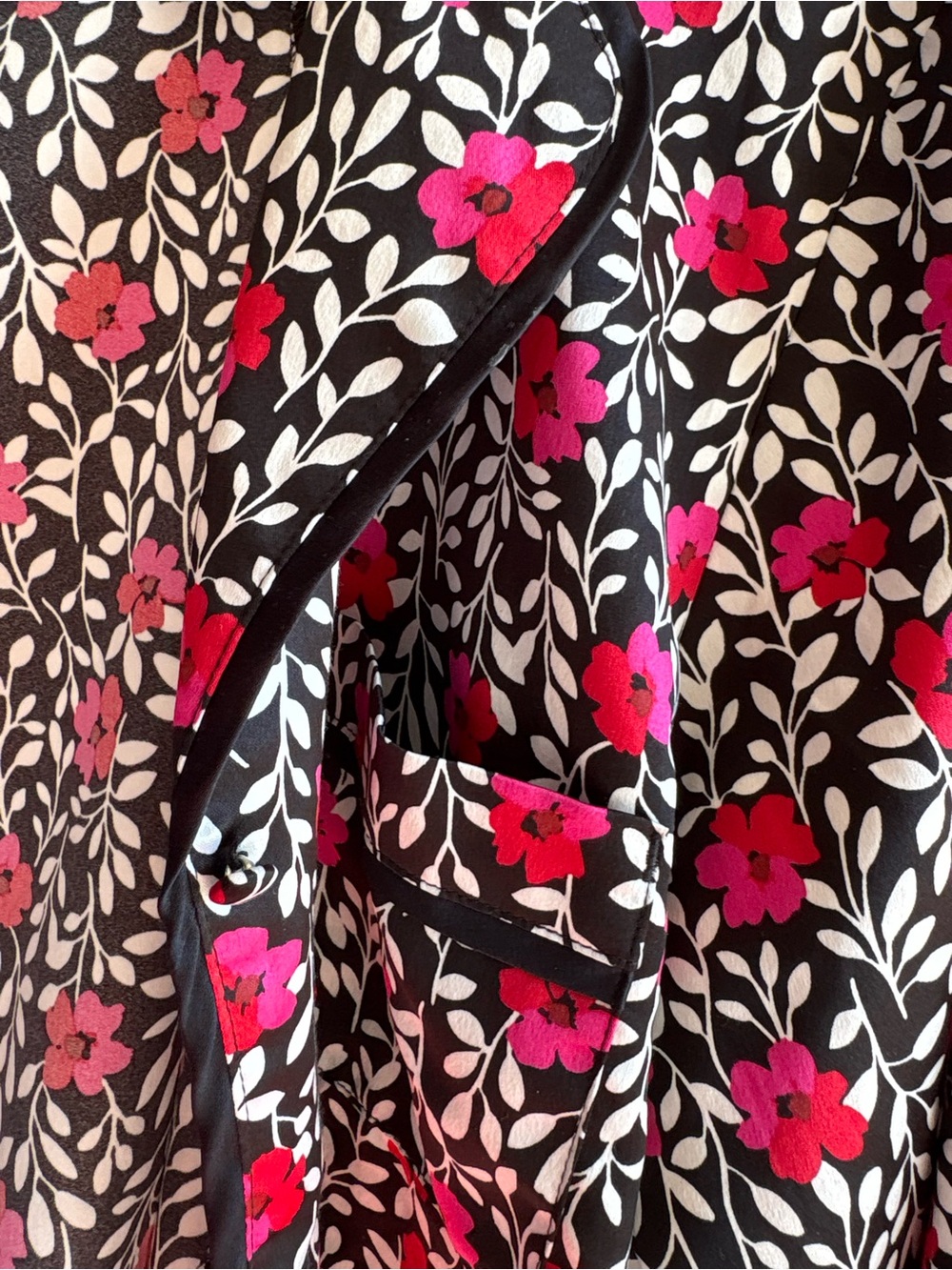 kate spade Floral Pajama Top